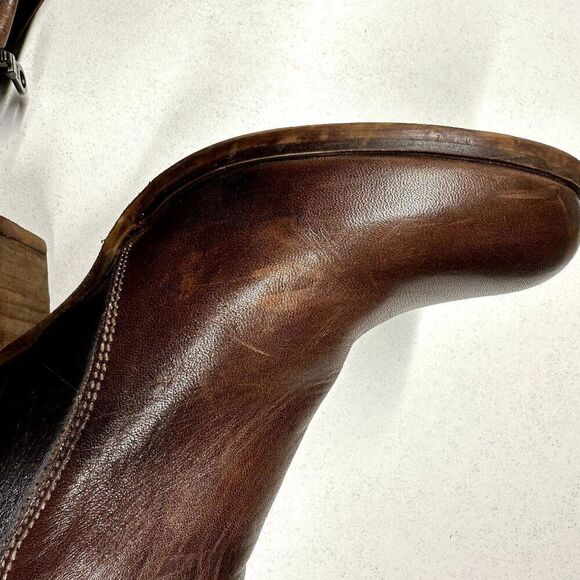 Circle G by Corral Ladies Studded Straps Bootie Shoe Q5096 Womens Size 7.5 Cogna - Picture 14 of 14